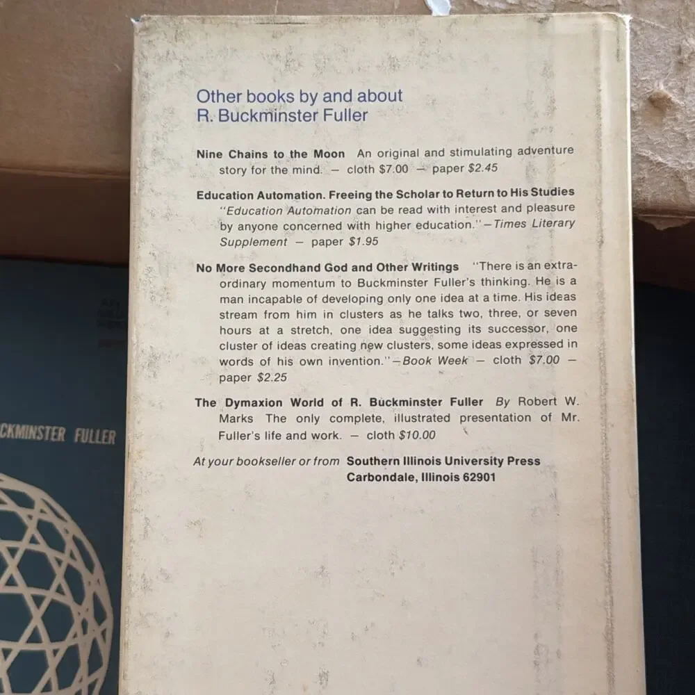 Operating Manual for Spaceship Earth R. Buckminster Fuller Hardcover - Picture 2 of 5